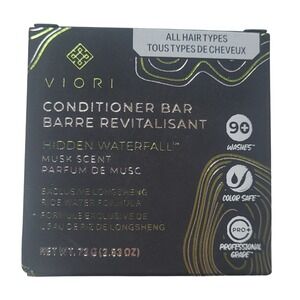 Viori Hidden Waterfall Conditioner Bar Musk Scent 2.53oz NEW